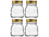 Bormioli Rocco Mason Jar / Weckpot Quattro Stagioni - ø 7.5 cm / 150 ml - 4 stuks
