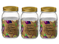 Bormioli Rocco Mason Jar / Weckpot Quattro Stagioni - ø 8.6 cm / 1 liter - 3 stuks