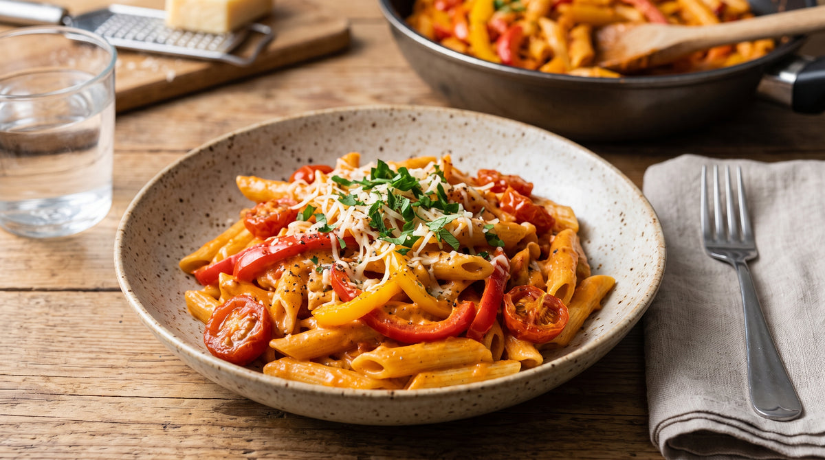 Een voordelig bord pasta dat smaakt alsof je er uren aan hebt gestaan