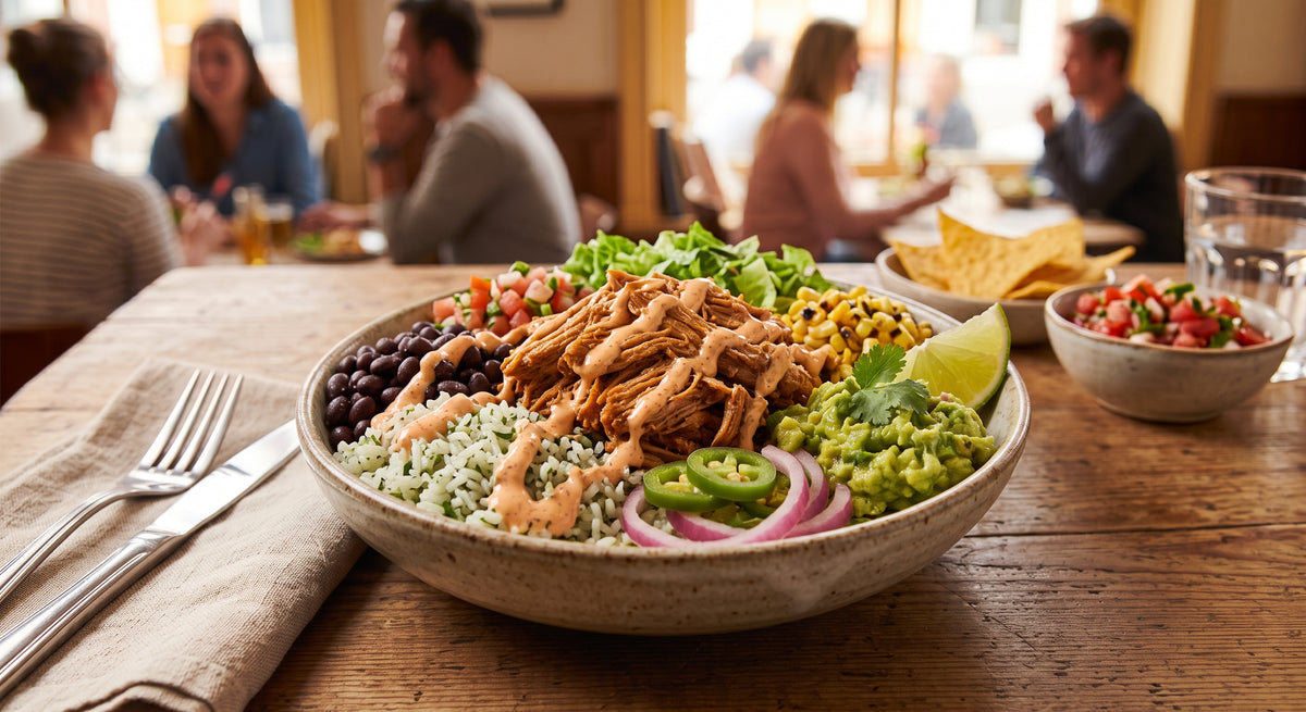 Sappig pulled pork op een bedje van perfecte rijst