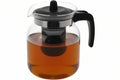 Cookinglife Theepot Borosilicaat Glas 1.5 Liter - met Kunststof Theefilter