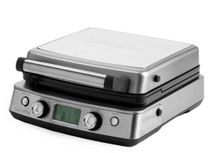 GreenPan Wafelijzer - RVS - inclusief 2 sets wafelplaten - Keramische anti-aanbaklaag