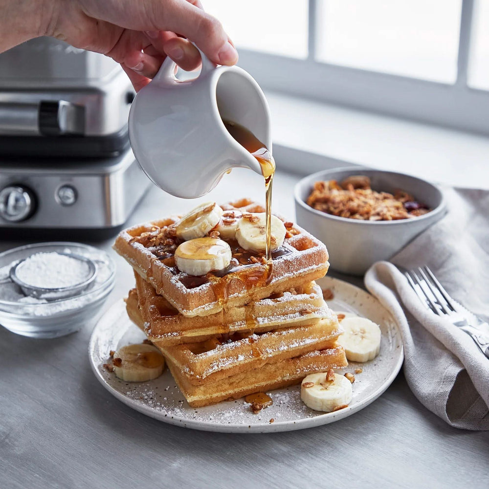 GreenPan Wafelijzer - Black - inclusief 2 sets wafelplaten - Keramische anti-aanbaklaag