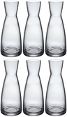 Bormioli Rocco Karaffen / Waterkaraffen Ypsilon - Transparant - 1 liter - 6 stuks