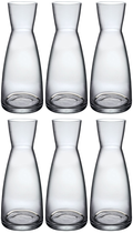 Bormioli Rocco Karaffen / Waterkaraffen Ypsilon - Transparant - 500 ml - 6 stuks