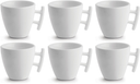 BonBistro Koffiekop Yong Squito 170 ml - Wit - 6 stuks