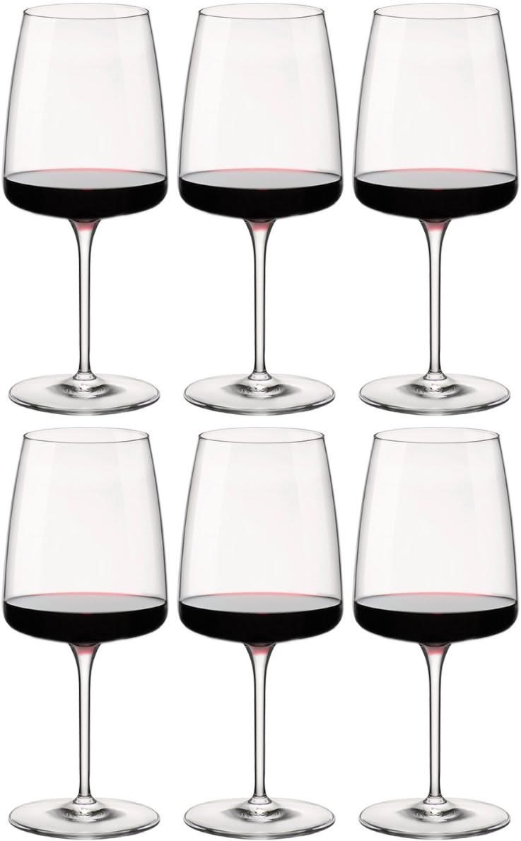 Bormioli Rocco Rode Wijnglazen - Nexo - 540 ml - 6 stuks