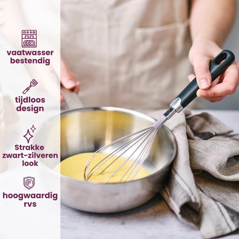 Cosy & Trendy Dunschiller - Delish - Recht - RVS Zwart