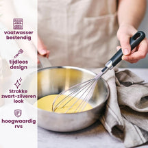 Cosy & Trendy Dunschiller - Delish - Recht - RVS Zwart