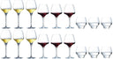 Chef & Sommelier Wijnglazenset Open Up (Rode wijnglazen & Witte wijnglazen & Waterglazen) - 18-delige set - 6 rode wijnglazen, 6 witte wijnglazen en 6 waterglazen