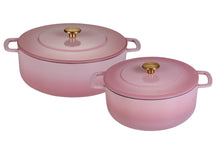 Combekk Braadpannenset Gietijzer Pink 2-delig hoofdafbeelding
