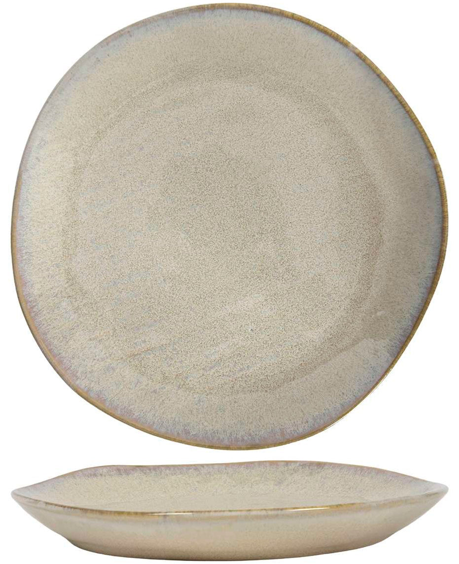 Cookinglife Dinerborden Linen Beige ø 27 cm – 6 stuks
