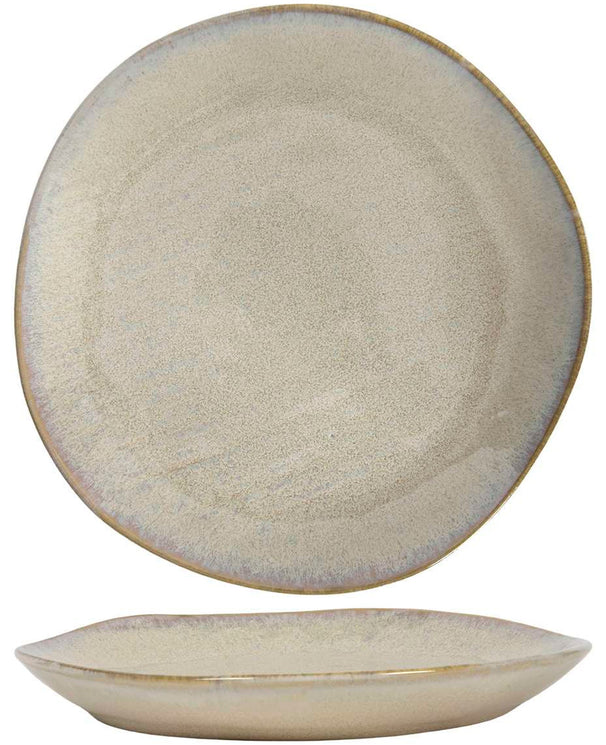 Cookinglife Dinerborden Linen Beige ø 27 cm – 6 stuks