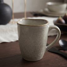 Cookinglife Koffiemokken Linen Beige 340 ml – 6 stuks