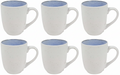 Cookinglife Koffiemokken Nola Blauw 330 ml – 6 stuks