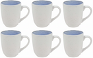 Cookinglife Koffiemokken Nola Blauw 330 ml – 6 stuks