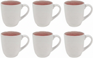 Cookinglife Koffiemokken Nola Roze 330 ml – 6 stuks
