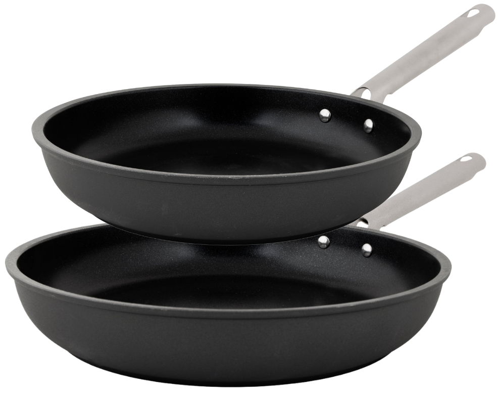 Cookinglife Koekenpannenset ProForge 2-Delig ø 24 & 28 cm - geschikt voor alle warmtebronnen - keramische anti-aanbaklaag