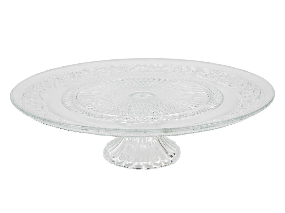 Cookinglife Taartplateau op Voet Klassiek - Glas - ø 32.5 cm