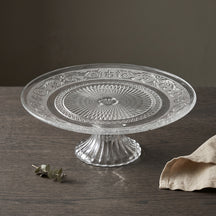 Cookinglife Taartplateau op Voet Klassiek - Glas - ø 32.5 cm