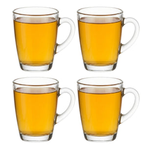 Cookinglife Theeglazen met Oor - 300 ml - 4 Stuks