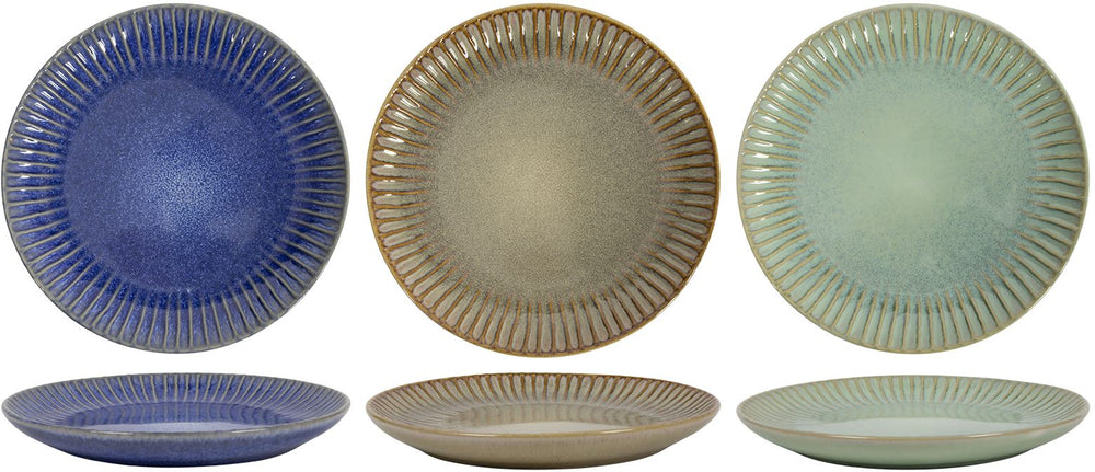Cookinglife Dinerborden Aqua Maris ø 26 cm - 6 Stuks