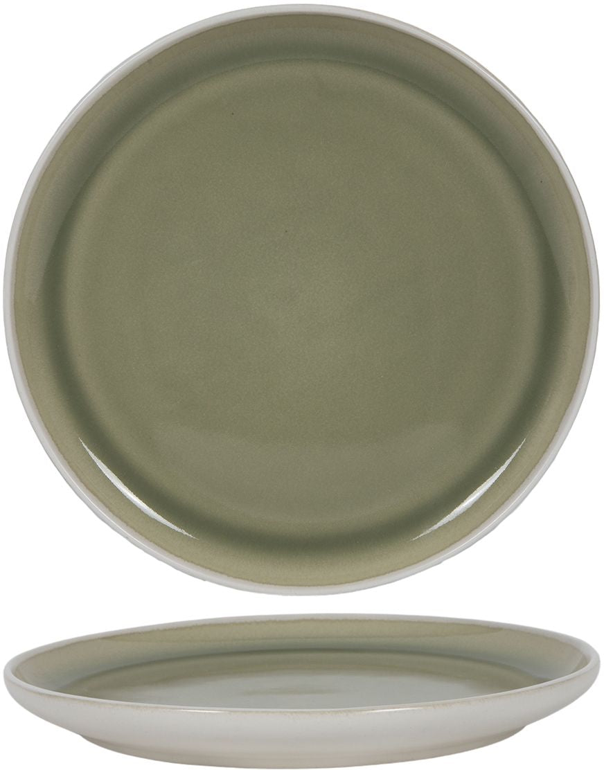 Cookinglife Dinerborden Mos Groen ø 27 cm - 6 Stuks