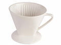 Cookinglife Koffiefilterhouder Barista Porselein - Pour Over Koffie - Maat 4