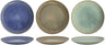 Cookinglife Ontbijtborden / Dessertborden Aqua Maris ø 21 cm - 6 Stuks