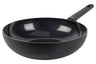 Cookinglife Wokpan Black Cera ø 28 cm - geschikt voor alle warmtebronnen - keramische anti-aanbaklaag