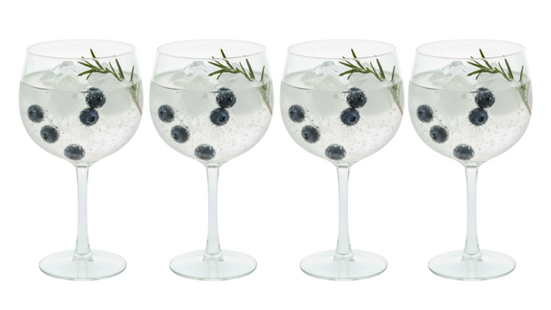 Cookinglife Gin Tonic Glazen 650 ml - 4 Stuks