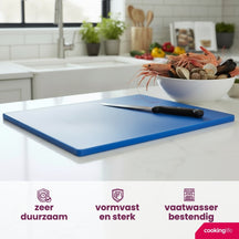 Cookinglife Snijplank HACCP Blauw 45 x 30 cm - voor vis