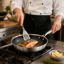 Cookinglife Koekenpannenset HexaCook - Hybride Pan 2-Delig ø 24 & 28 cm - NON STICK - geschikt voor alle warmtebronnen - keramische anti-aanbaklaag