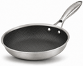 Cookinglife Koekenpan HexaCook - Hybride Pan ø 28 cm - NON STICK - geschikt voor alle warmtebronnen - keramische anti-aanbaklaag