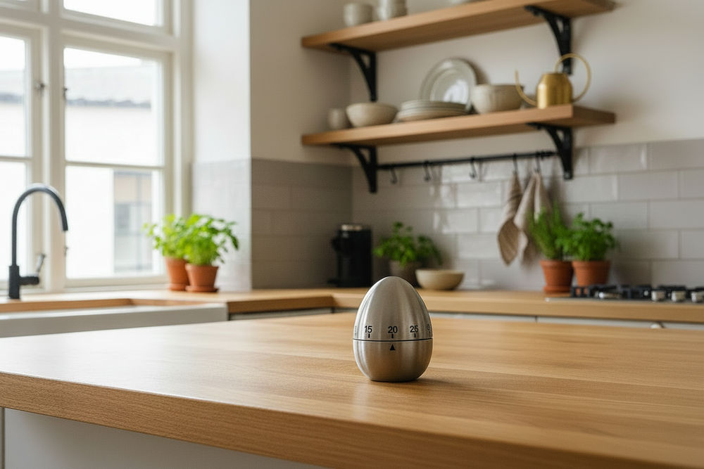 Cookinglife Kookwekker Ei RVS