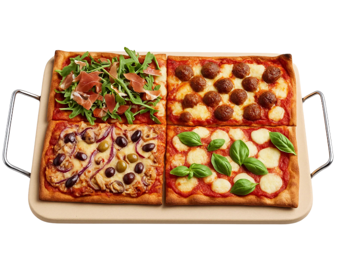 Cookinglife Pizzasteen Italian 30 x 38 cm