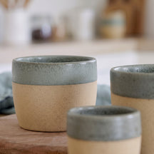Costa Nova Bekers Arenito Sage Green 360 ml - 6 stuks