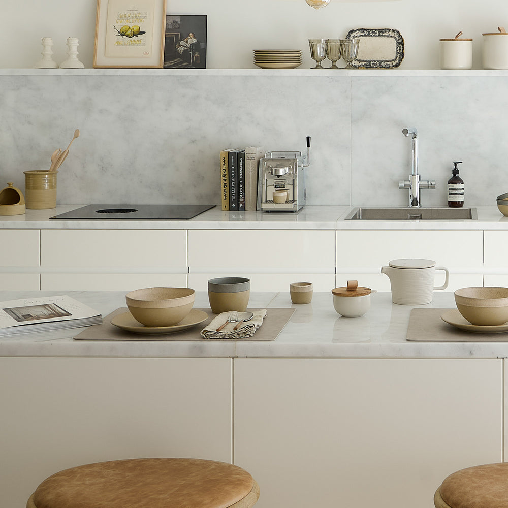 Costa Nova Serviesset Arenito Sage Green 18-delig / 6 personen - 6 dinerborden, 6 ontbijtborden & 6 kommen