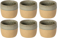 Costa Nova Bekers Arenito Sage Green 360 ml - 6 stuks