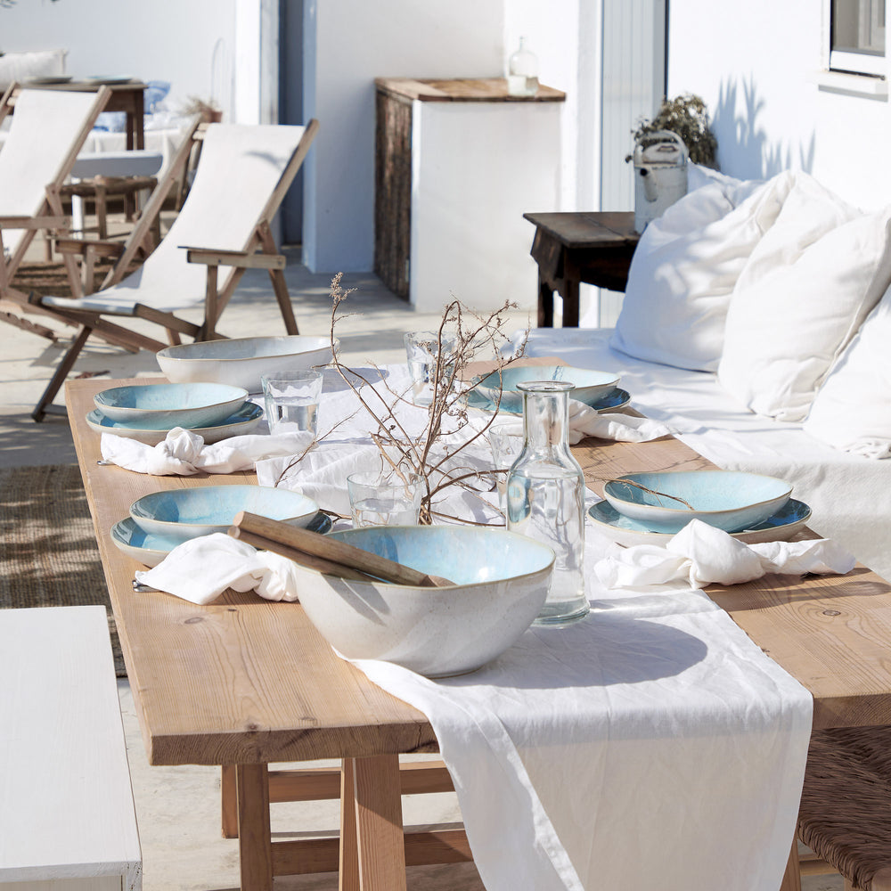 Costa Nova Dinerborden Casafina Eivissa Sea Blue ø 28 cm - 6 stuks