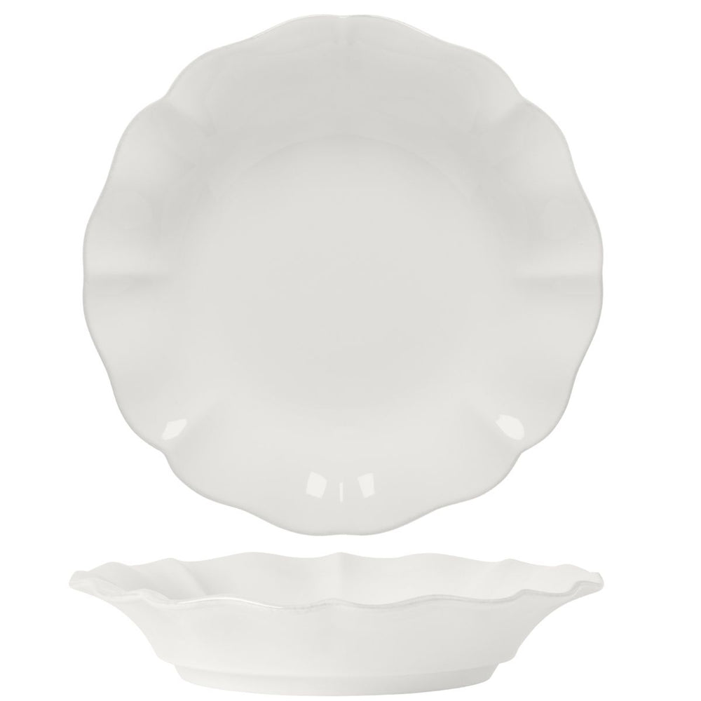 Costa Nova Serviesset Rosa White 18-delig / 6 personen - 6 dinerborden, 6 ontbijtborden & 6 diepe borden