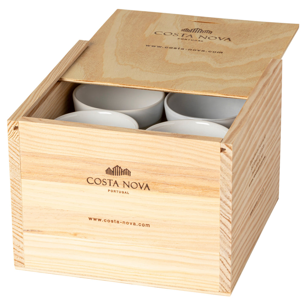 Costa Nova Koffiekopjes Grespresso Nature 190 ml - 8 stuks - Gift box