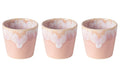Costa Nova Espresso Kopjes Grespresso Soft Pink 80 ml - 3 stuks