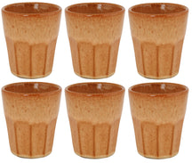 Cosy & Trendy Koffiekopjes / Cappuccino Bekers Bistro Mustard Yellow 290 ml - 6 stuks