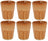 Cosy & Trendy Koffiekopjes / Cappuccino Bekers Bistro Mustard Yellow 290 ml - 6 stuks