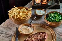 Cosy & Trendy Serviesset Bistro Mustard Yellow 18-delig / 6 personen - 6 dinerborden, 6 ontbijtborden & 6 kommen