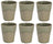 Cosy & Trendy Koffiekopjes / Cappuccino Bekers Bistro Thyme Green 290 ml - 6 stuks