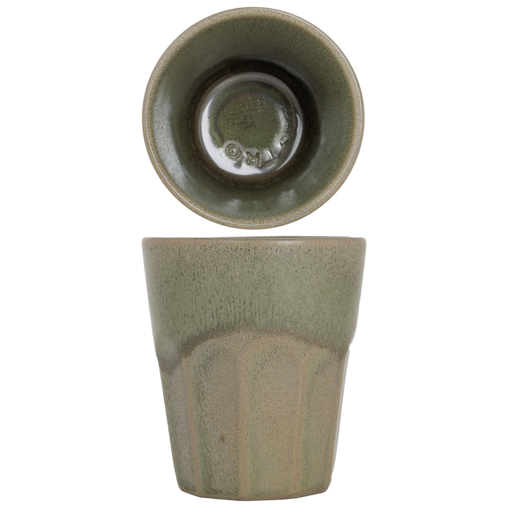 Cosy & Trendy Koffiekopjes / Cappuccino Bekers Bistro Thyme Green 290 ml - 6 stuks