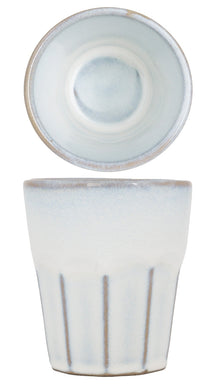 Cosy & Trendy Koffiekopjes / Cappuccino Bekers Bistro Vintage White 290 ml - 6 stuks