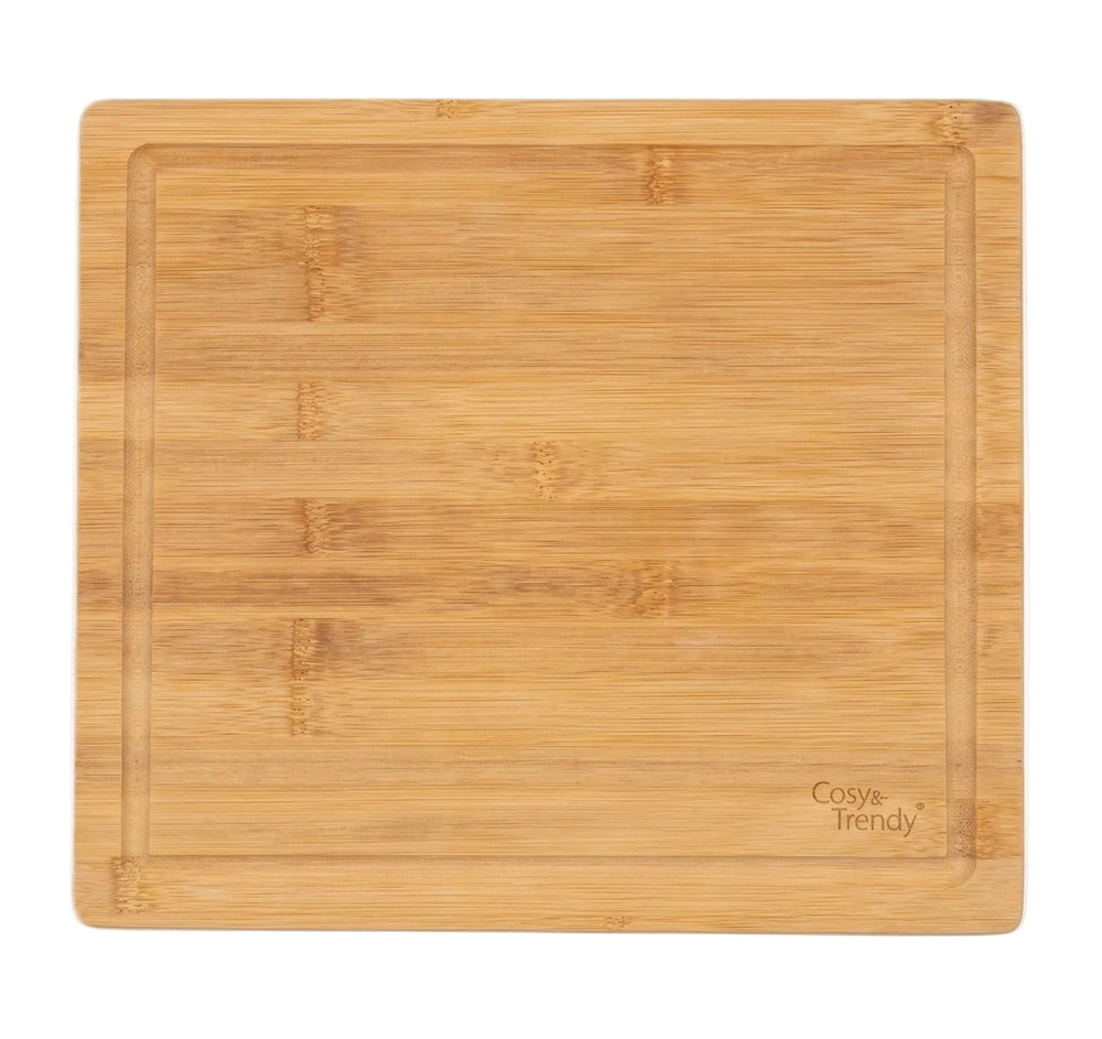 Cosy & Trendy Snijplank Gabon M - Bamboe - 34 x 30 cm
